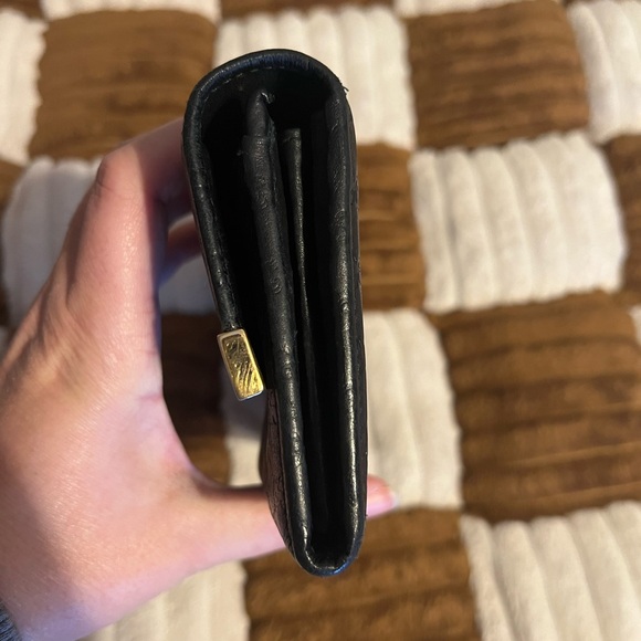 Gucci Microguccissima Black Leather Wallet